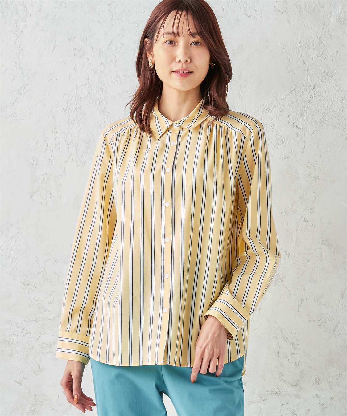 Petit Honfleur ストライプシャツ_variation_2