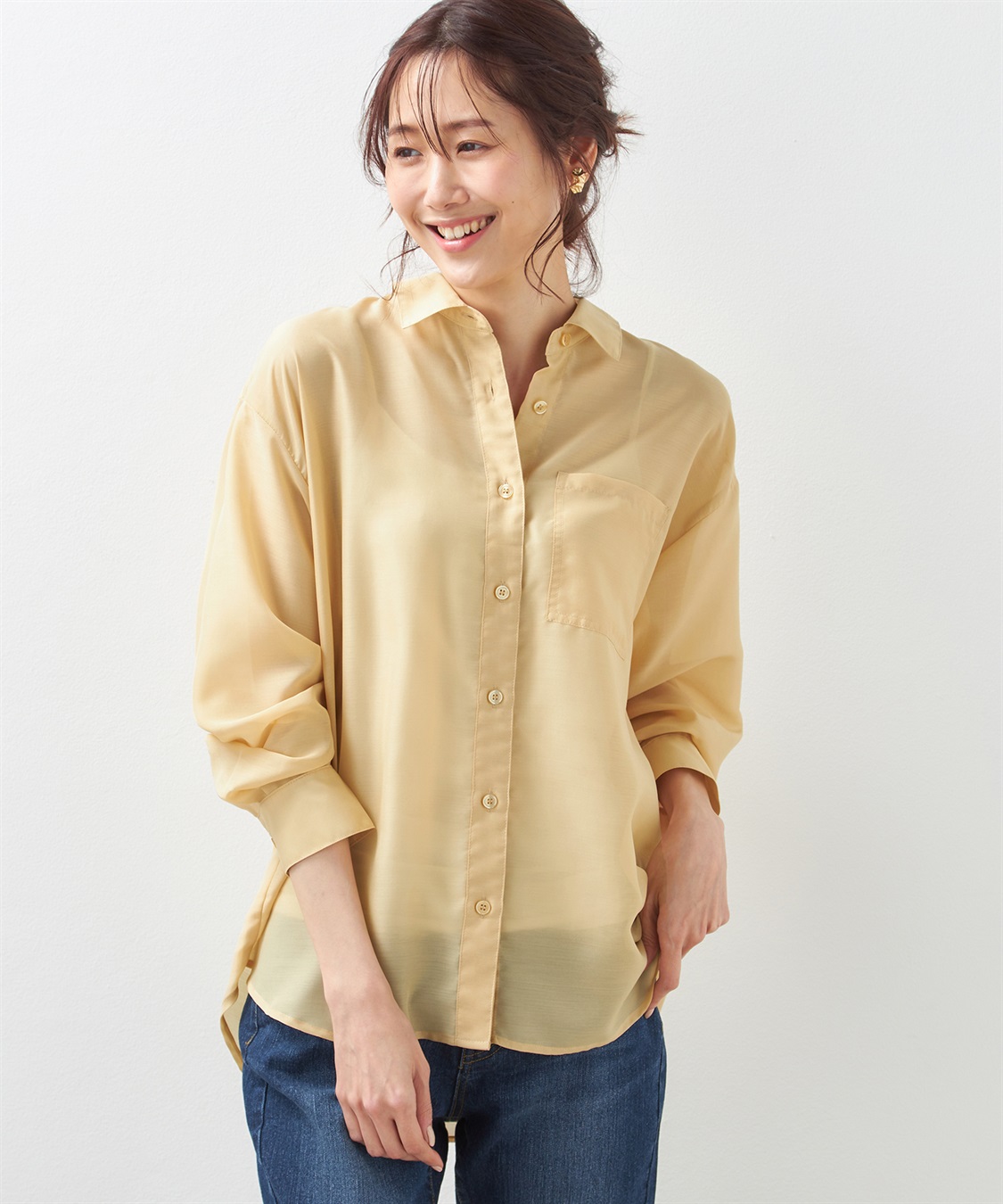 Petit Honfleur シアーシャツ_variation_2