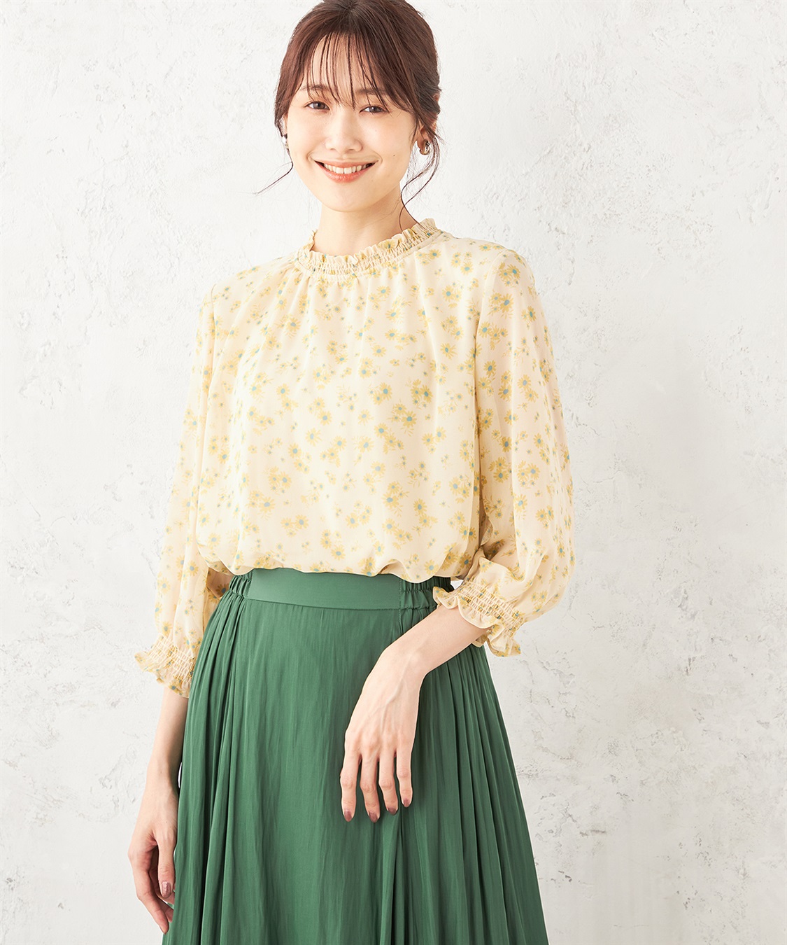 Petit Honfleur プリントブラウス_variation_3