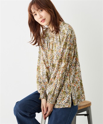 Petit Honfleur シャーリングブラウス_variationthumb_2