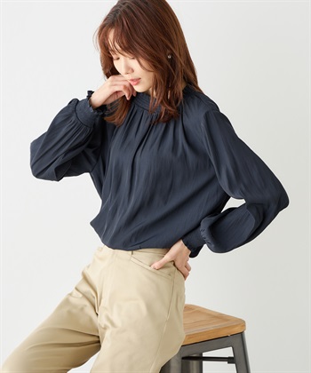 Petit Honfleur シャーリングブラウス_variationthumb_3