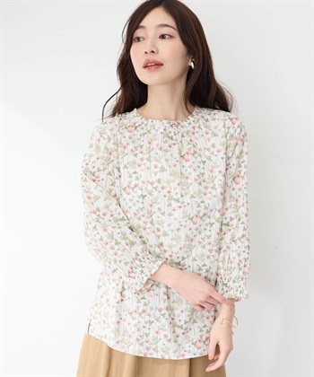 Petit Honfleur リバティプリントブラウス_variationthumb_1