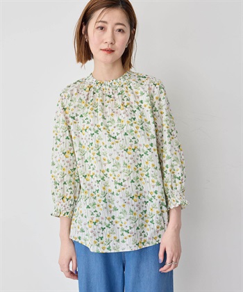 Petit Honfleur リバティプリントブラウス_variationthumb_2