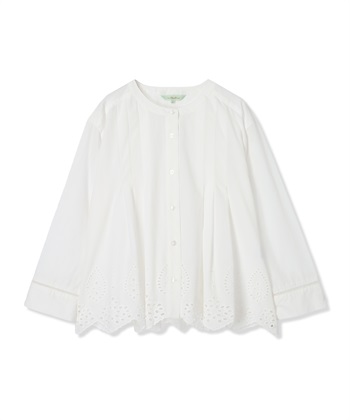 Petit Honfleur スカラップレースブラウス_variationthumb_1