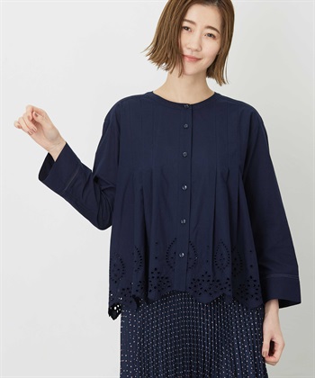 Petit Honfleur スカラップレースブラウス_variationthumb_2