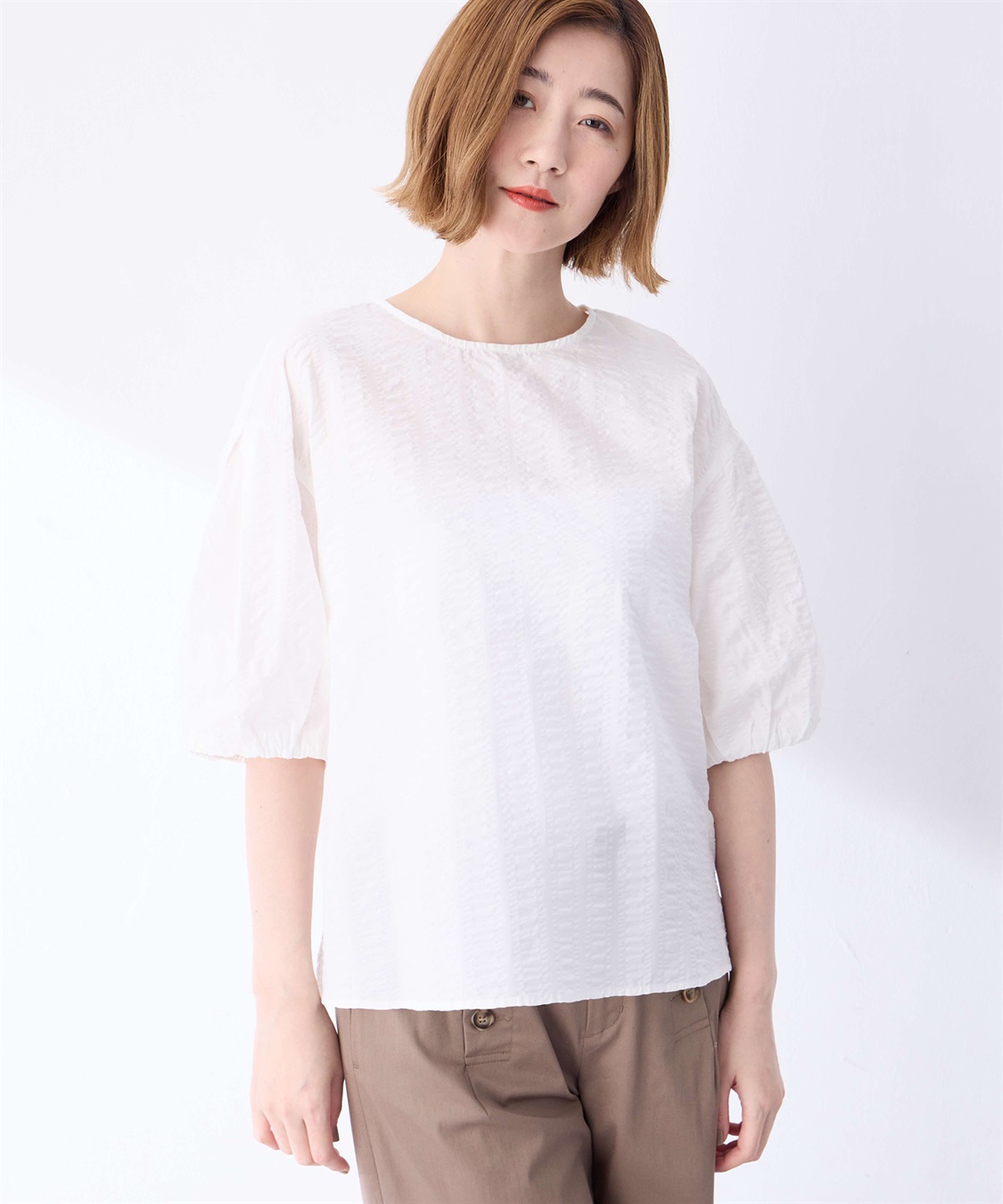 Petit Honfleur バルーンスリーブプルオーバー_variation_1