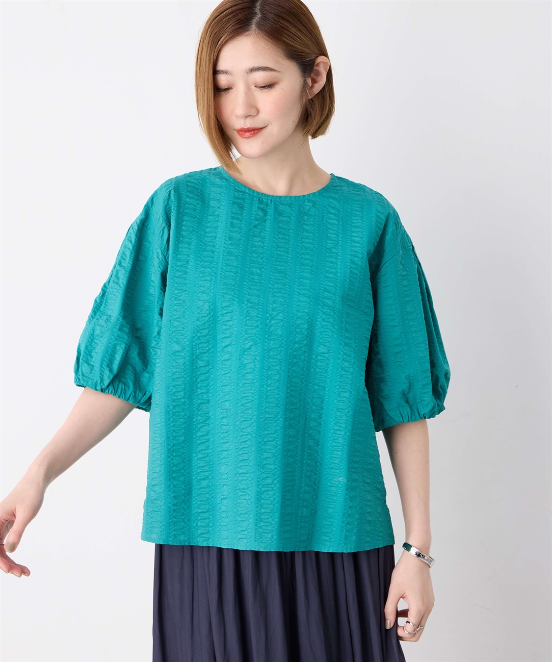 Petit Honfleur バルーンスリーブプルオーバー_variation_3