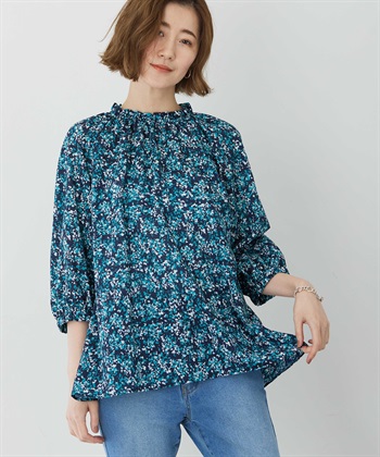 Petit Honfleur アパシュプリントブラウス_variationthumb_2