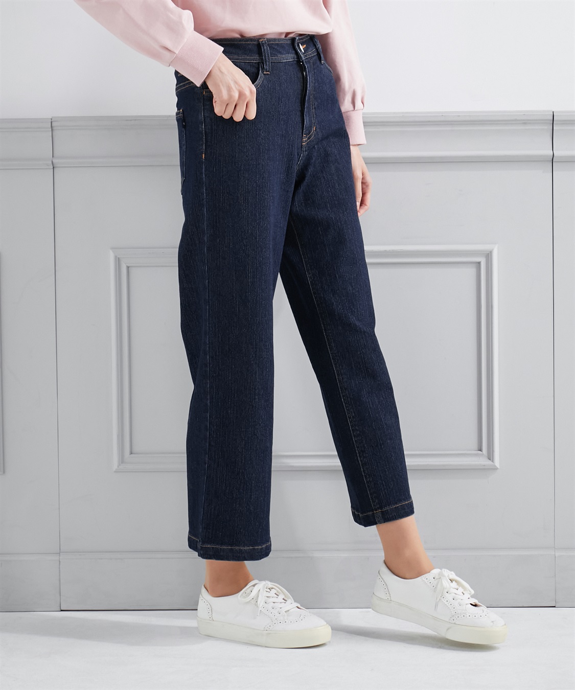 Petit Honfleur デニムワイドパンツ_main