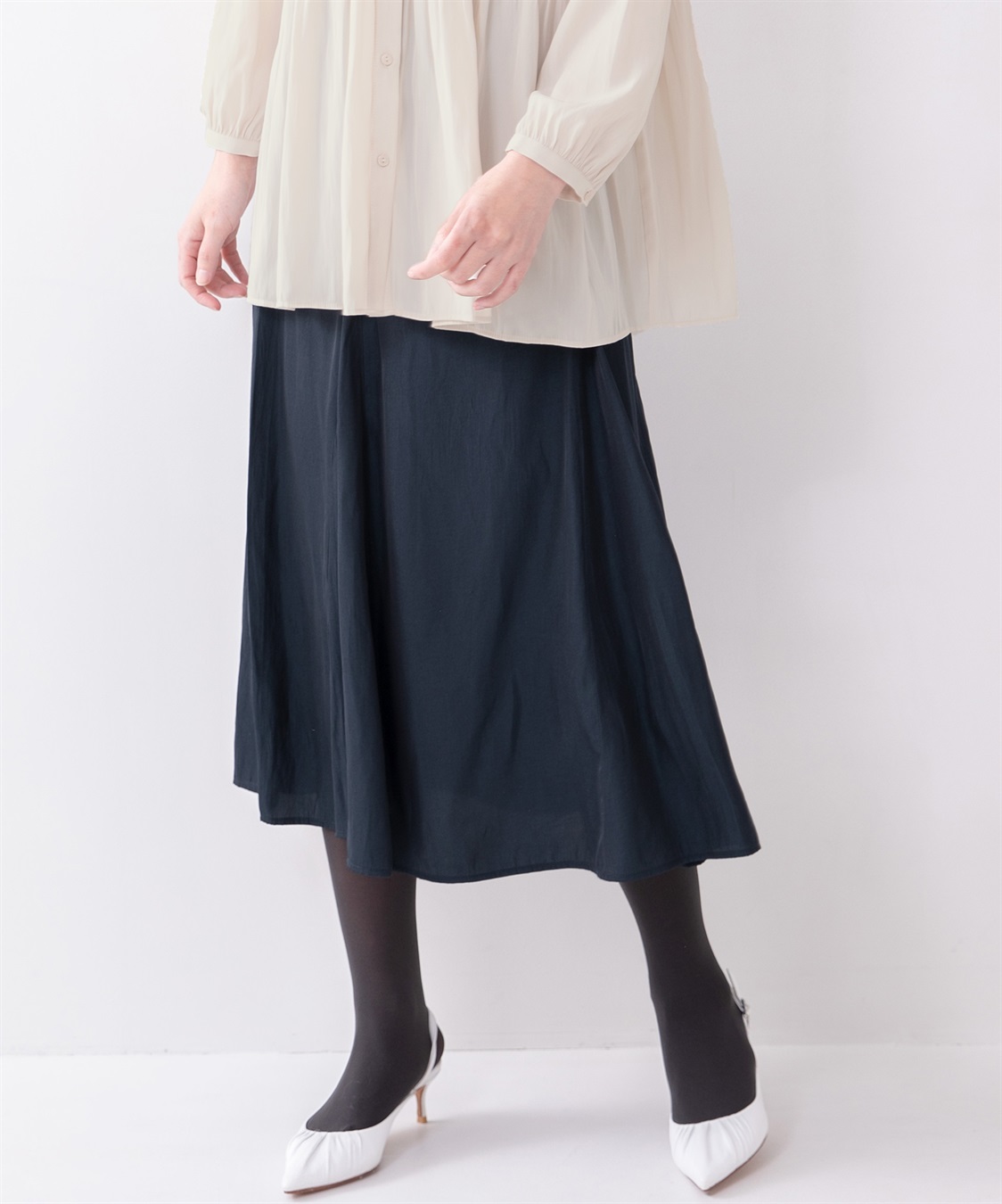 Petit Honfleur マーメイドラインスカート_main