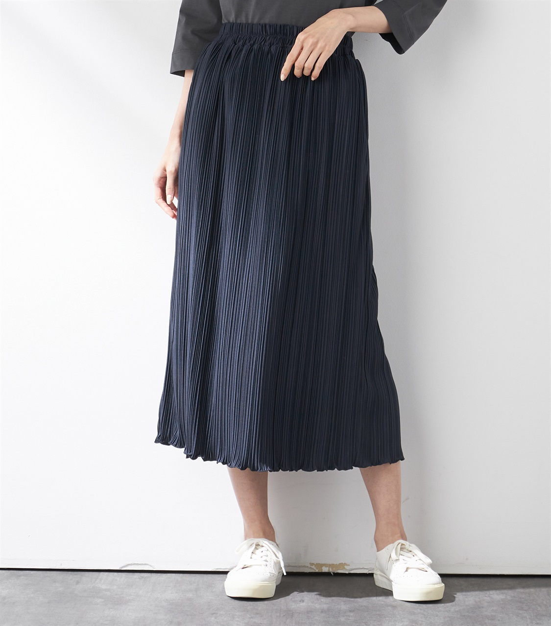 Petit Honfleur プリーツメロウスカート_variation_2