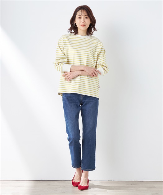 ストレートデニムパンツ Petit Honfleur｜クロスプラス公式通販サイト