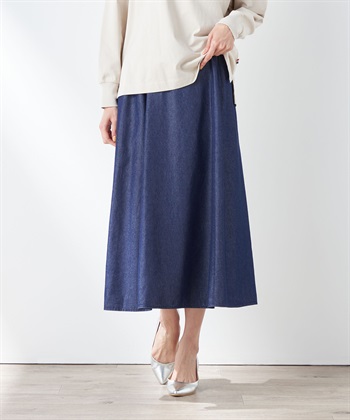 Petit Honfleur デニムフレアスカート_variationthumb_2
