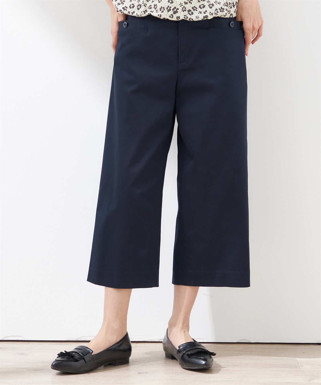 Petit Honfleur サテンストレッチパンツ_variation_4