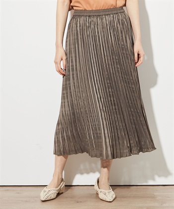 Petit Honfleur シャドーチェックプリーツスカート_variationthumb_1