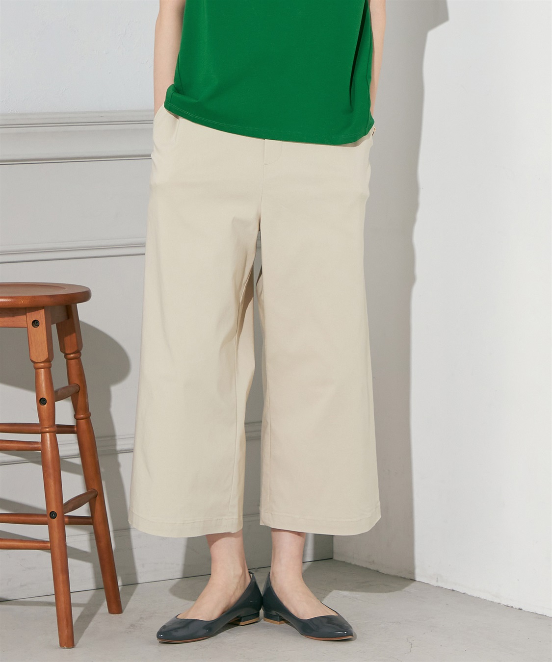 Petit Honfleur セミワイドパンツ_main