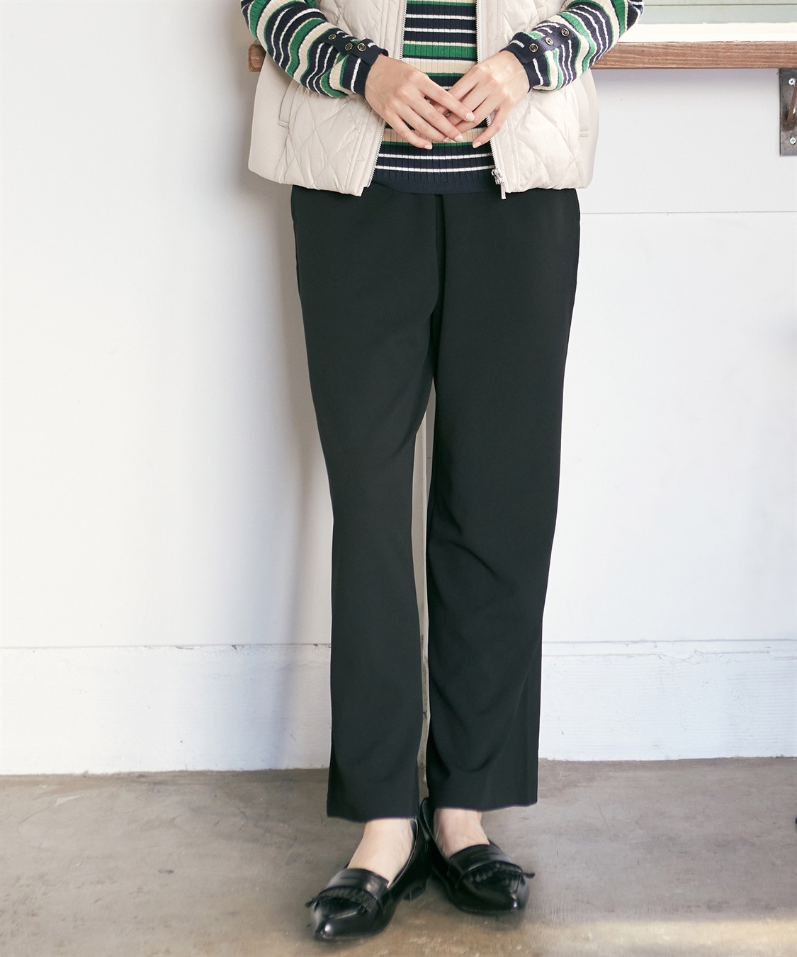 Petit Honfleur ワイドパンツ_main