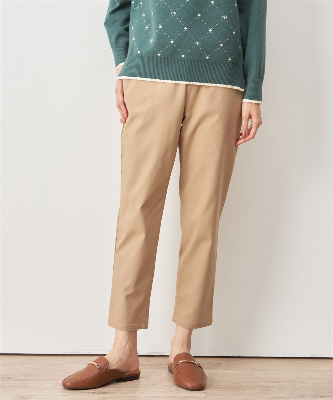 Petit Honfleur テーパードパンツ_main