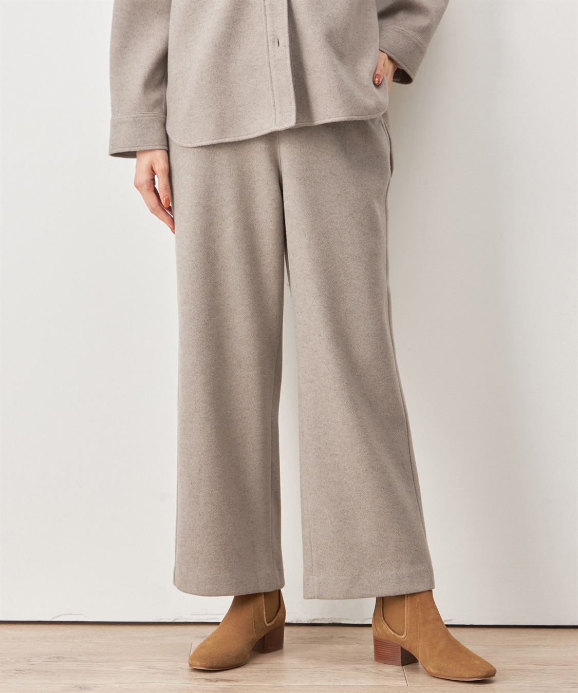 Petit Honfleur ワイドパンツ_main