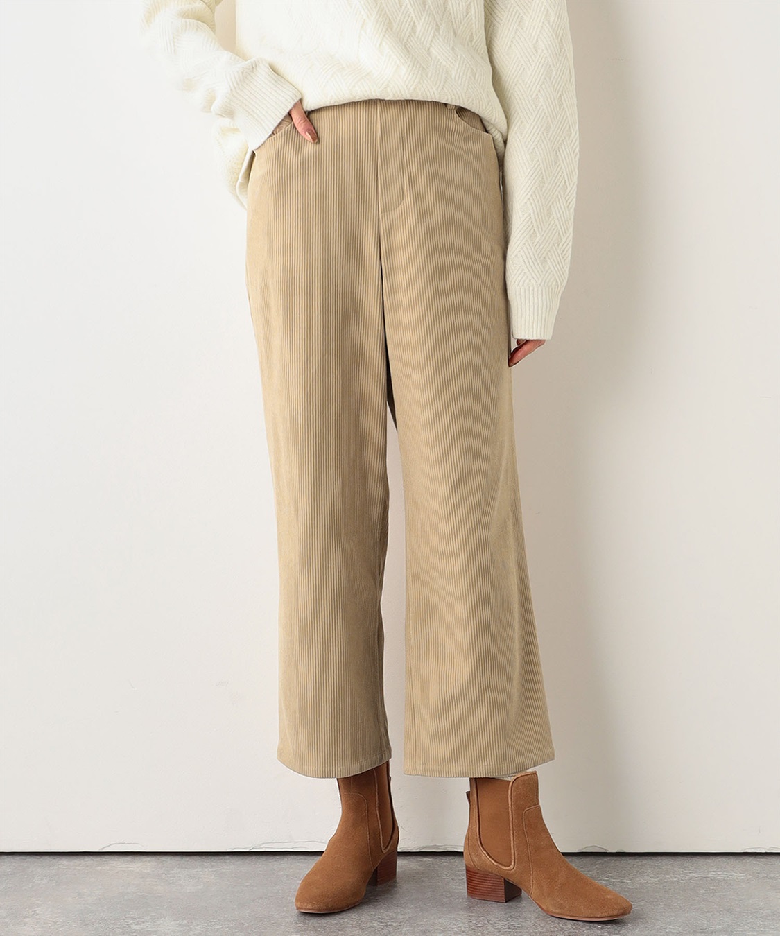 Petit Honfleur コーデュロイパンツ_variation_2