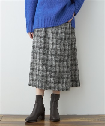Petit Honfleur ツイードスカート_variationthumb_1
