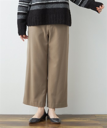Petit Honfleur 裏起毛タックパンツ_variationthumb_2