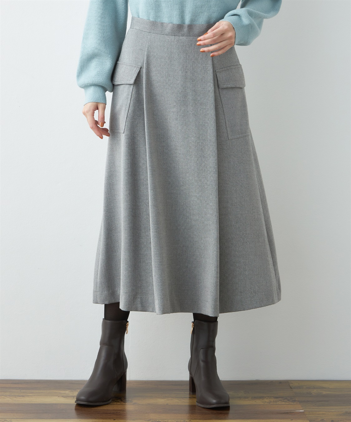 Petit Honfleur サイドポケットスカート_variation_1
