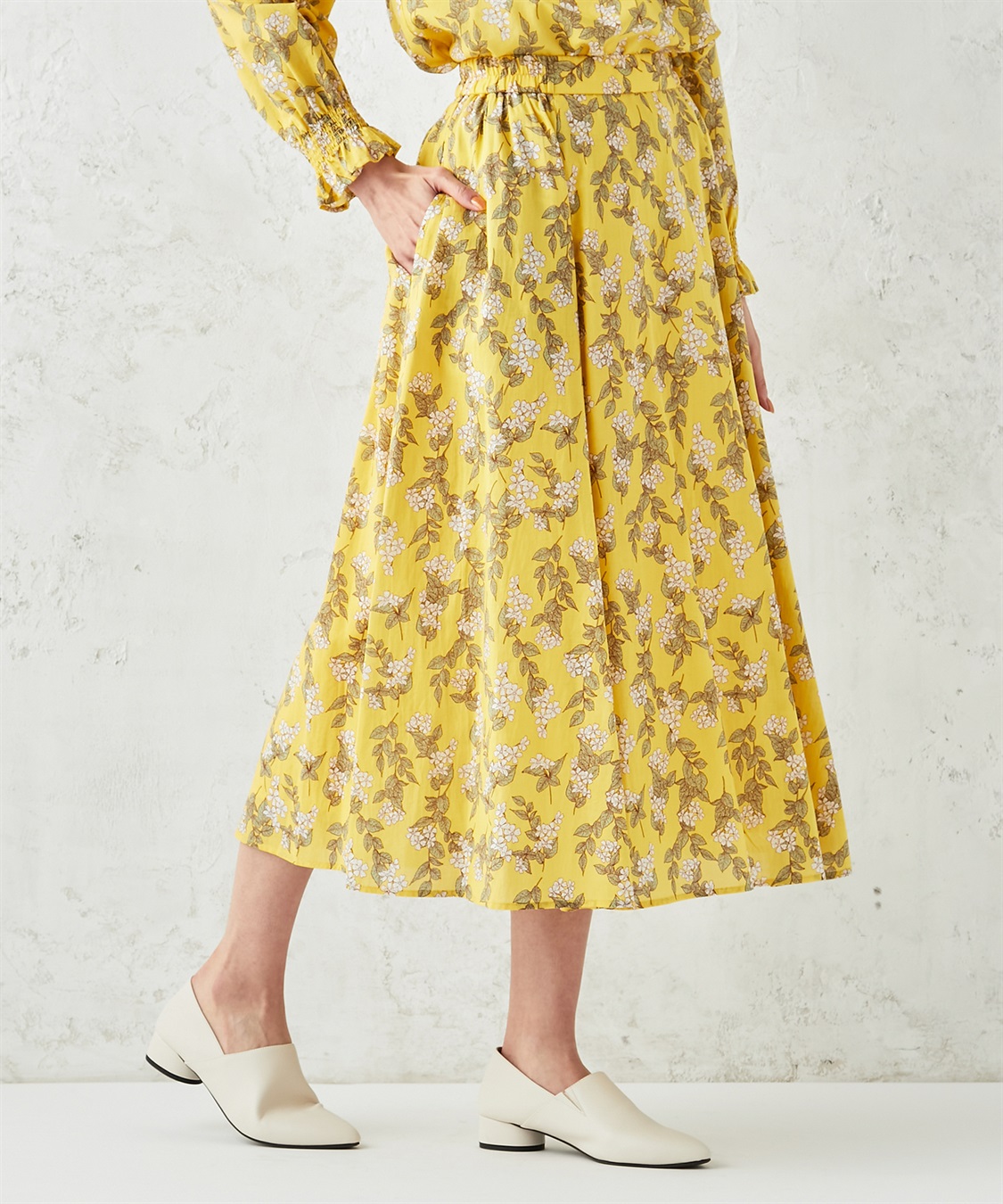 Petit Honfleur プリントスカート_variation_1