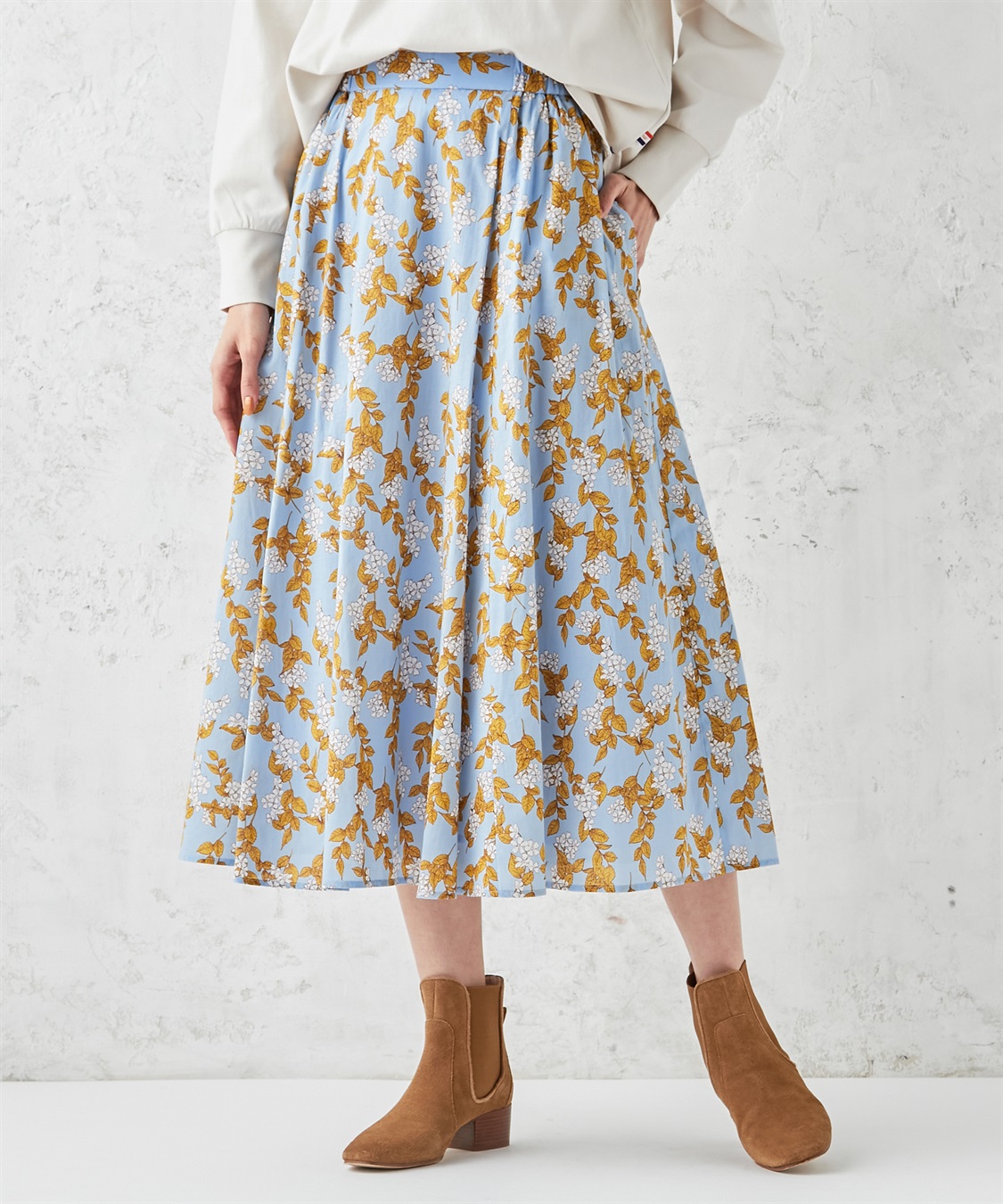 Petit Honfleur プリントスカート_variation_2