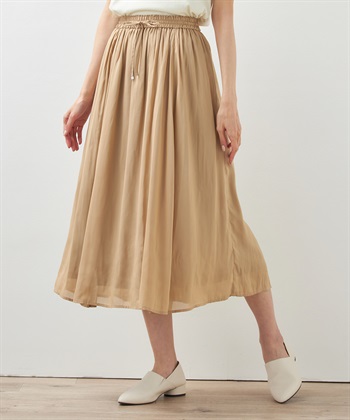 Petit Honfleur シアーギャザースカート_variationthumb_1