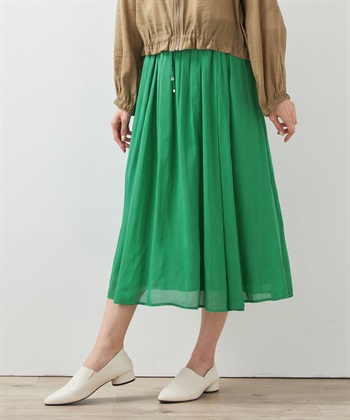 Petit Honfleur シアーギャザースカート_variationthumb_2