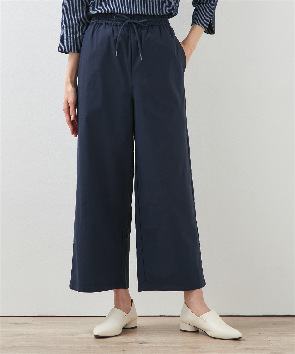 Petit Honfleur リネンブレンドワイドパンツ_variation_2