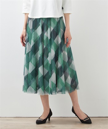 Petit Honfleur チェックチュールスカート_variationthumb_2