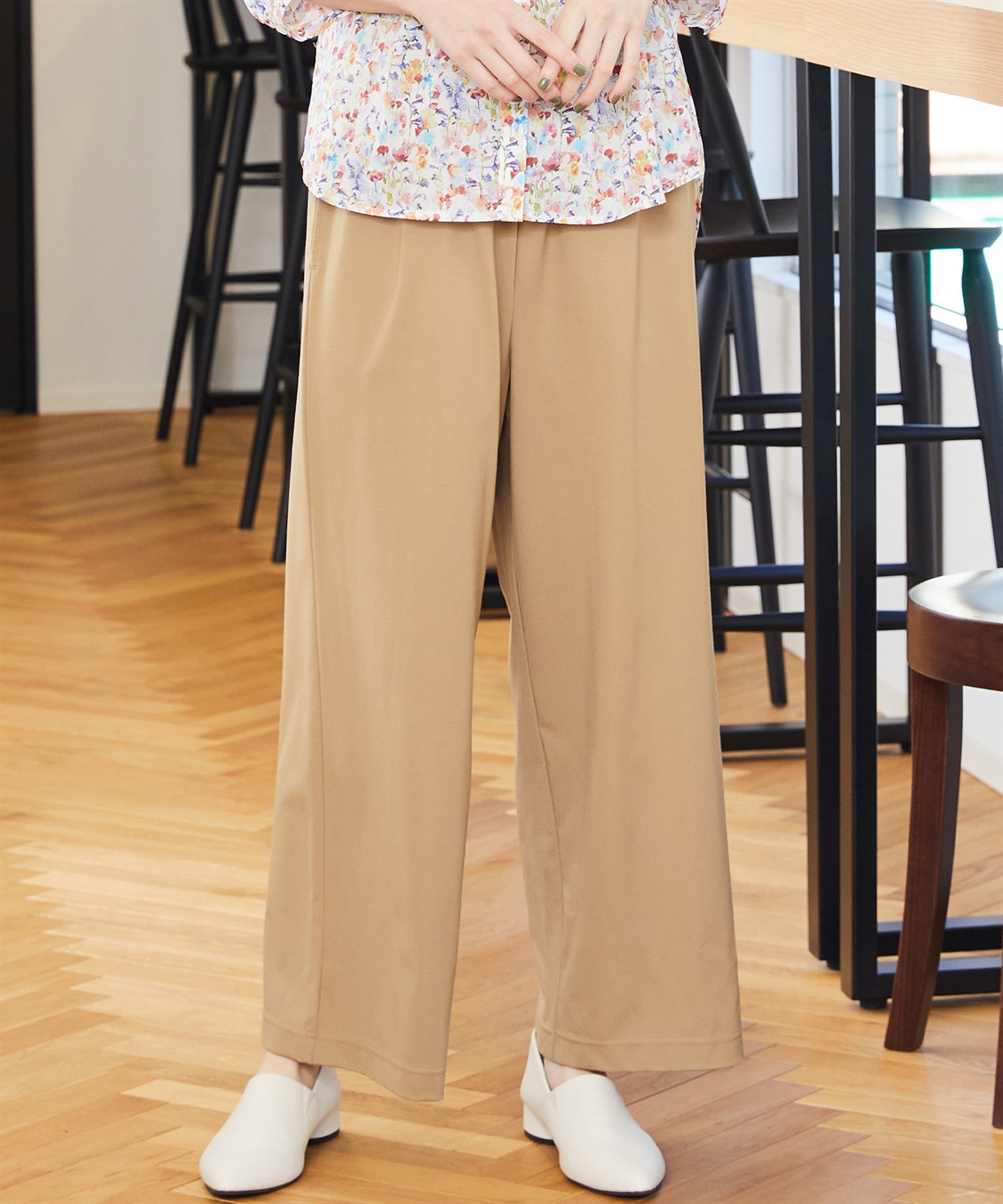 Petit Honfleur ワイドパンツ_main