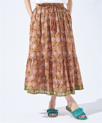 Petit Honfleur パネルプリントスカート_variationthumb_2