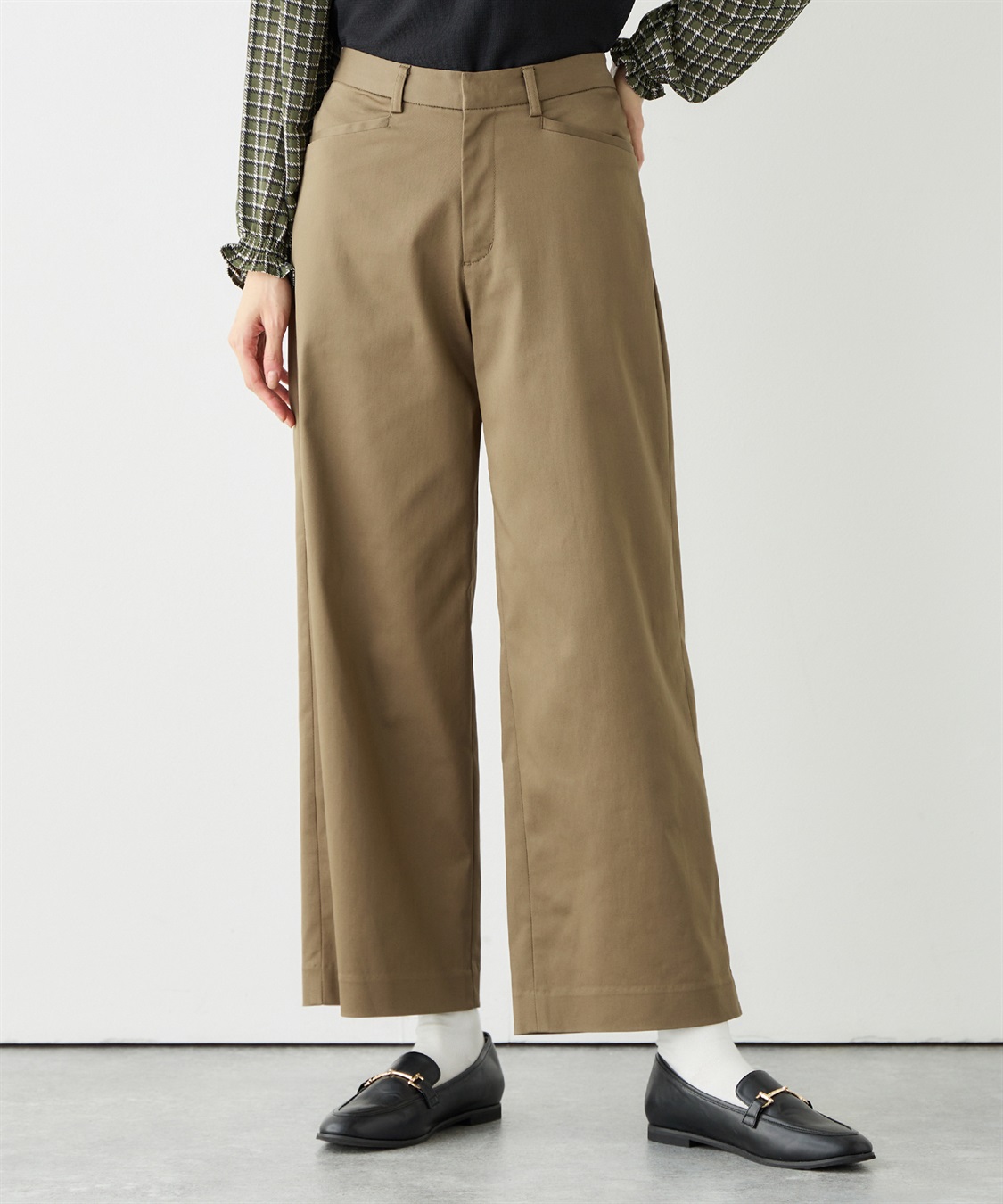 Petit Honfleur コットンサテンパンツ_variation_3