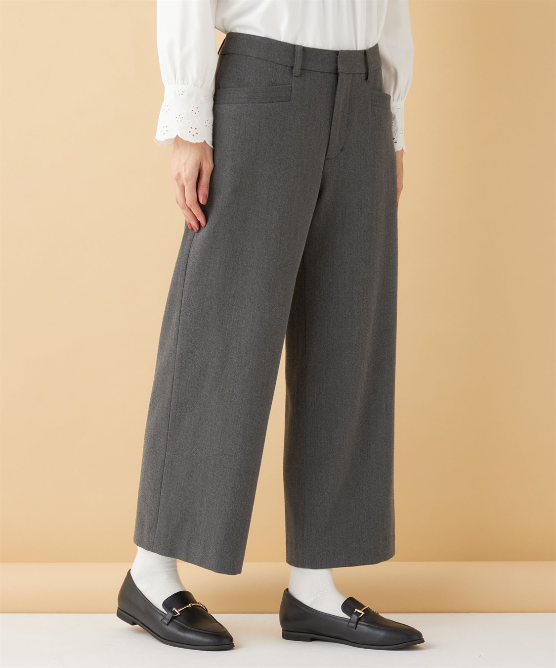 Petit Honfleur 裏起毛パンツ_variation_1