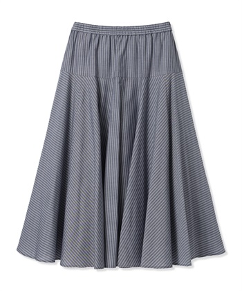 Petit Honfleur ストライプフレアスカート_variationthumb_2