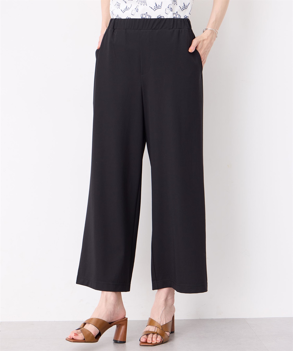 Petit Honfleur カノコワイドパンツ_variation_1