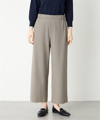 すご楽ワイドパンツ(ベージュ-M)