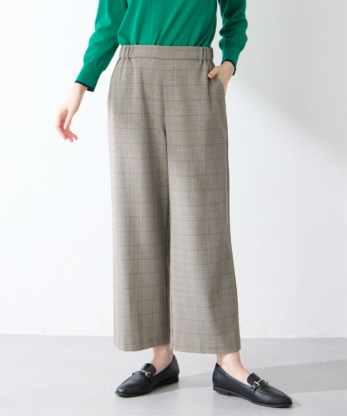 Petit Honfleur すご楽ワイドパンツ_variation_3