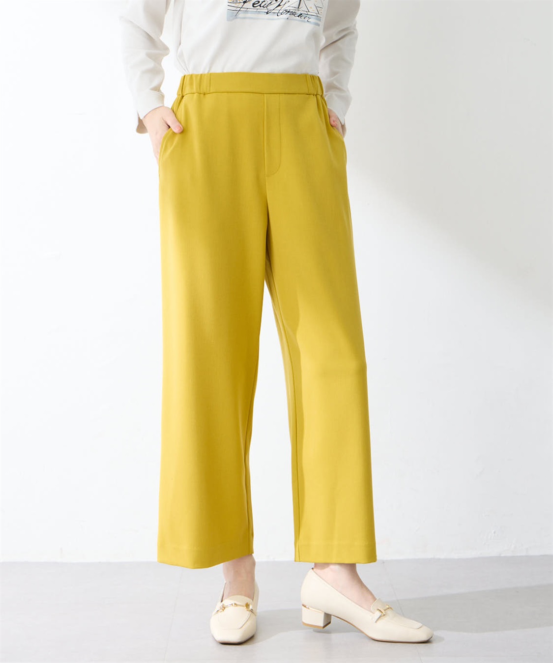 Petit Honfleur すご楽ワイドパンツ_variation_4