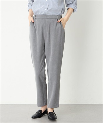 すご楽テーパードパンツ定番カラー(グレー-M)