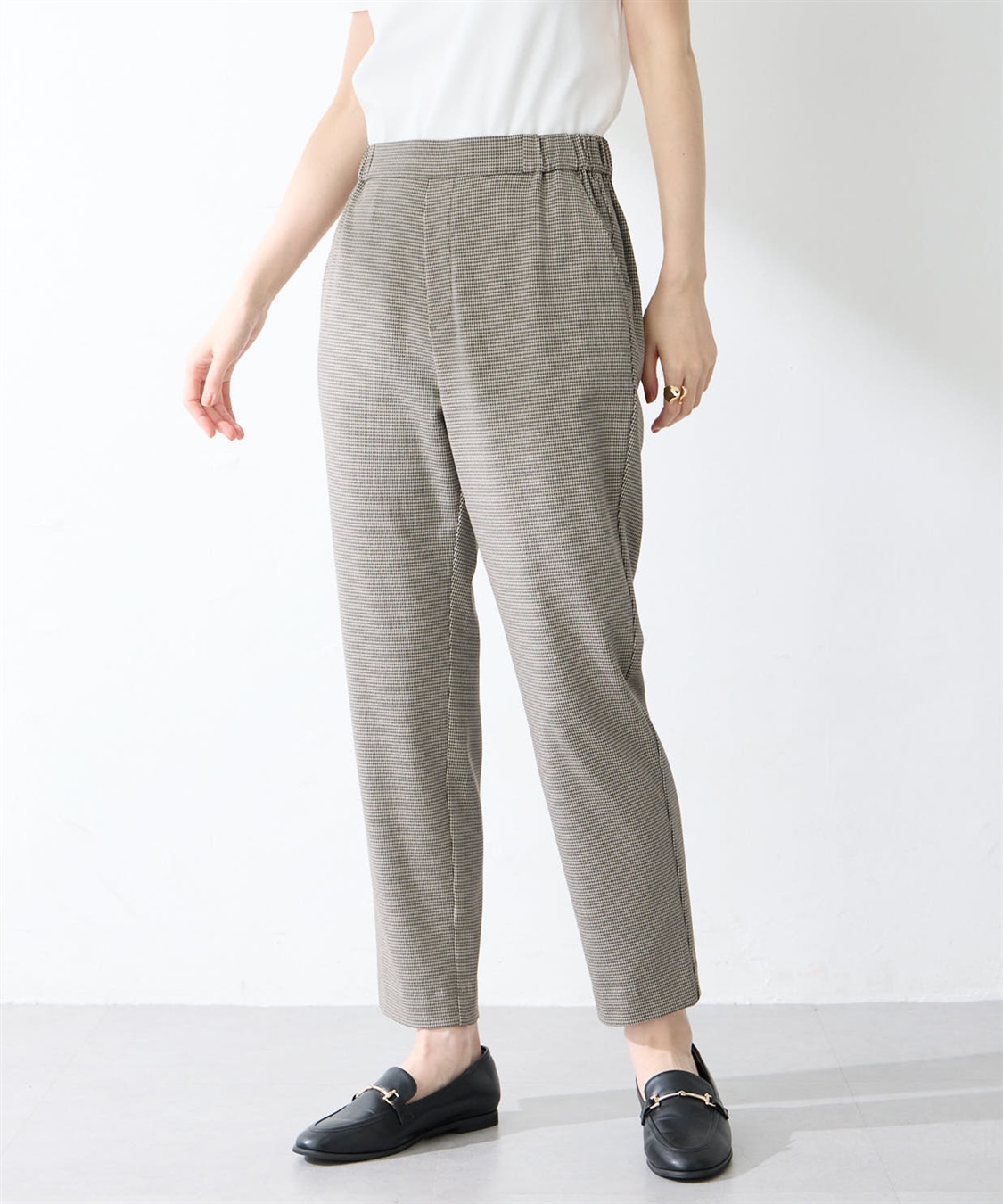 Petit Honfleur すご楽テーパードパンツ_variation_1