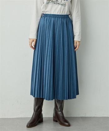 Petit Honfleur スエードプリーツスカート_variationthumb_2