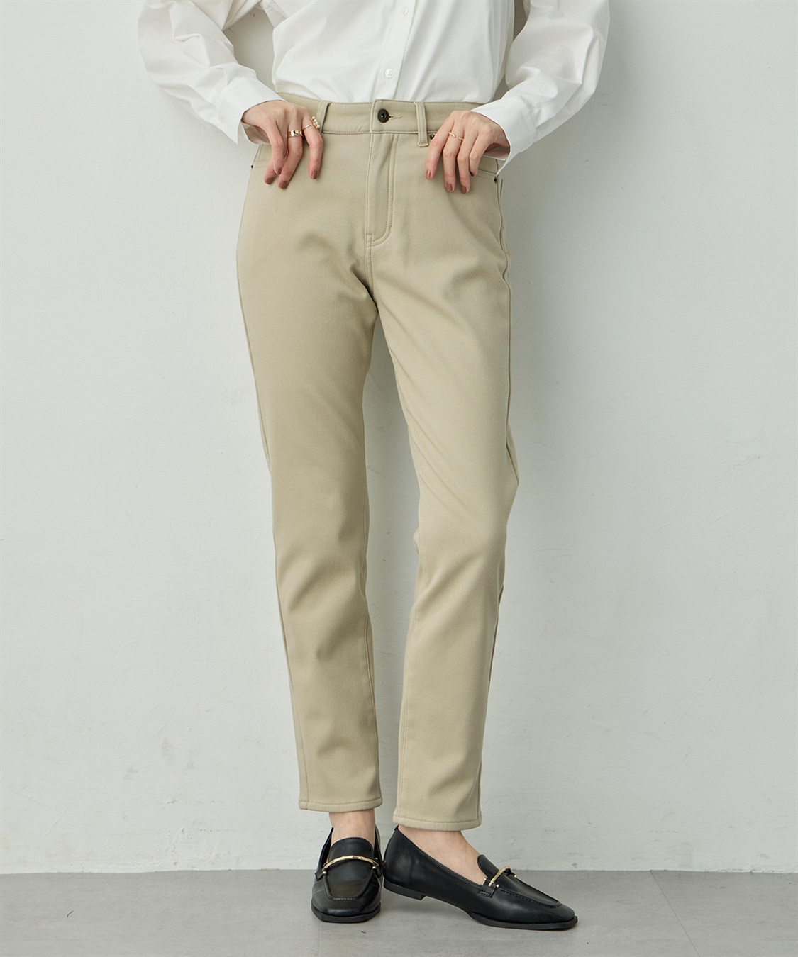 Petit Honfleur フリースパンツ_main