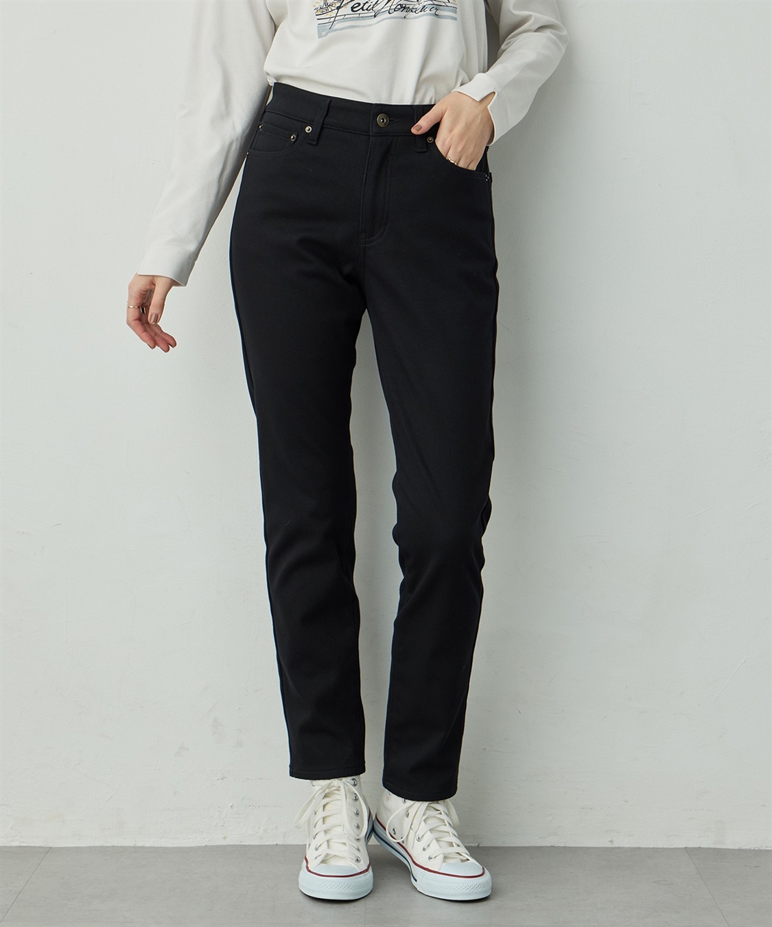 Petit Honfleur フリースパンツ_variation_1