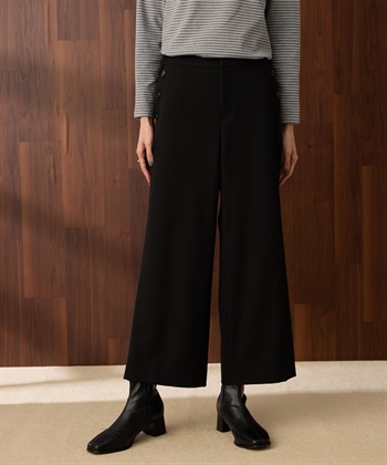 裏起毛パンツ(ブラック-64cm)