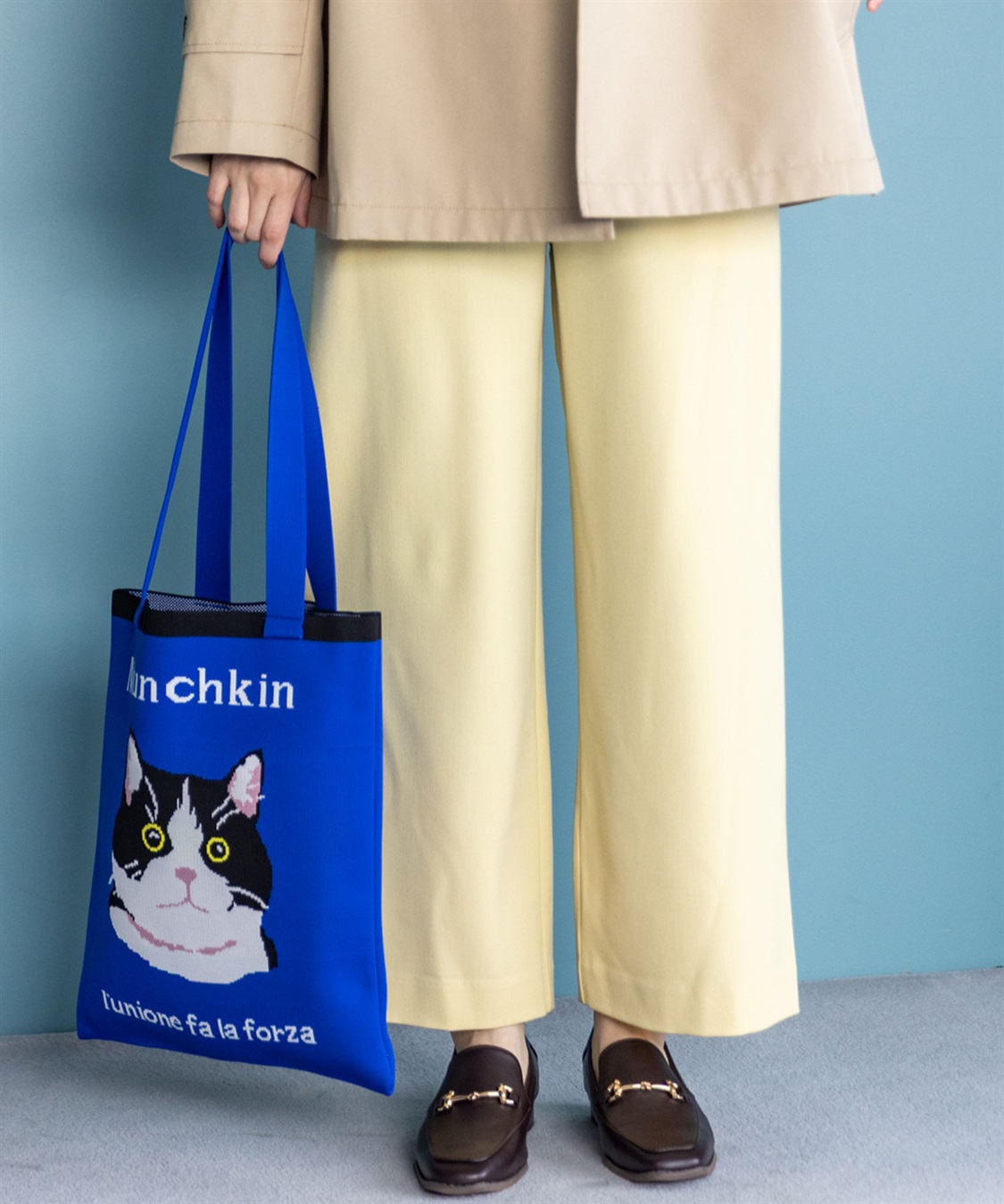 Petit Honfleur 【すご楽シリーズ】ストレッチワイドパンツ_main