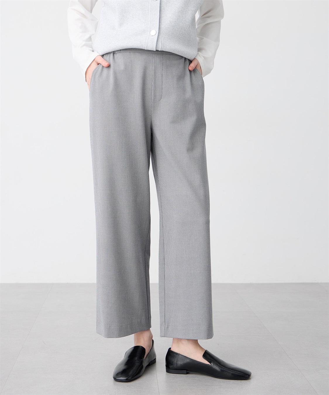 Petit Honfleur 【すご楽シリーズ】ストレッチワイドパンツ_variation_2